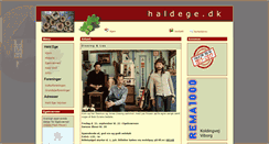 Desktop Screenshot of haldege.dk